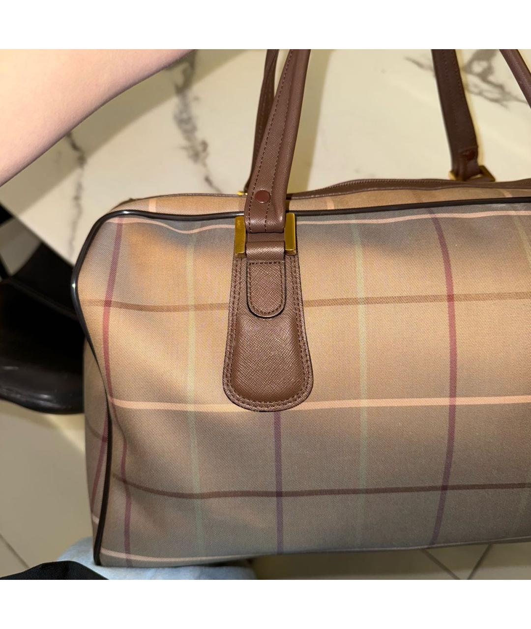 BURBERRY Мульти сумка с короткими ручками, фото 6