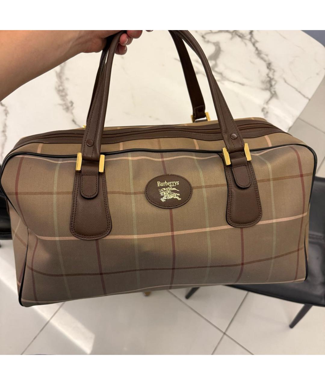 BURBERRY Мульти сумка с короткими ручками, фото 3