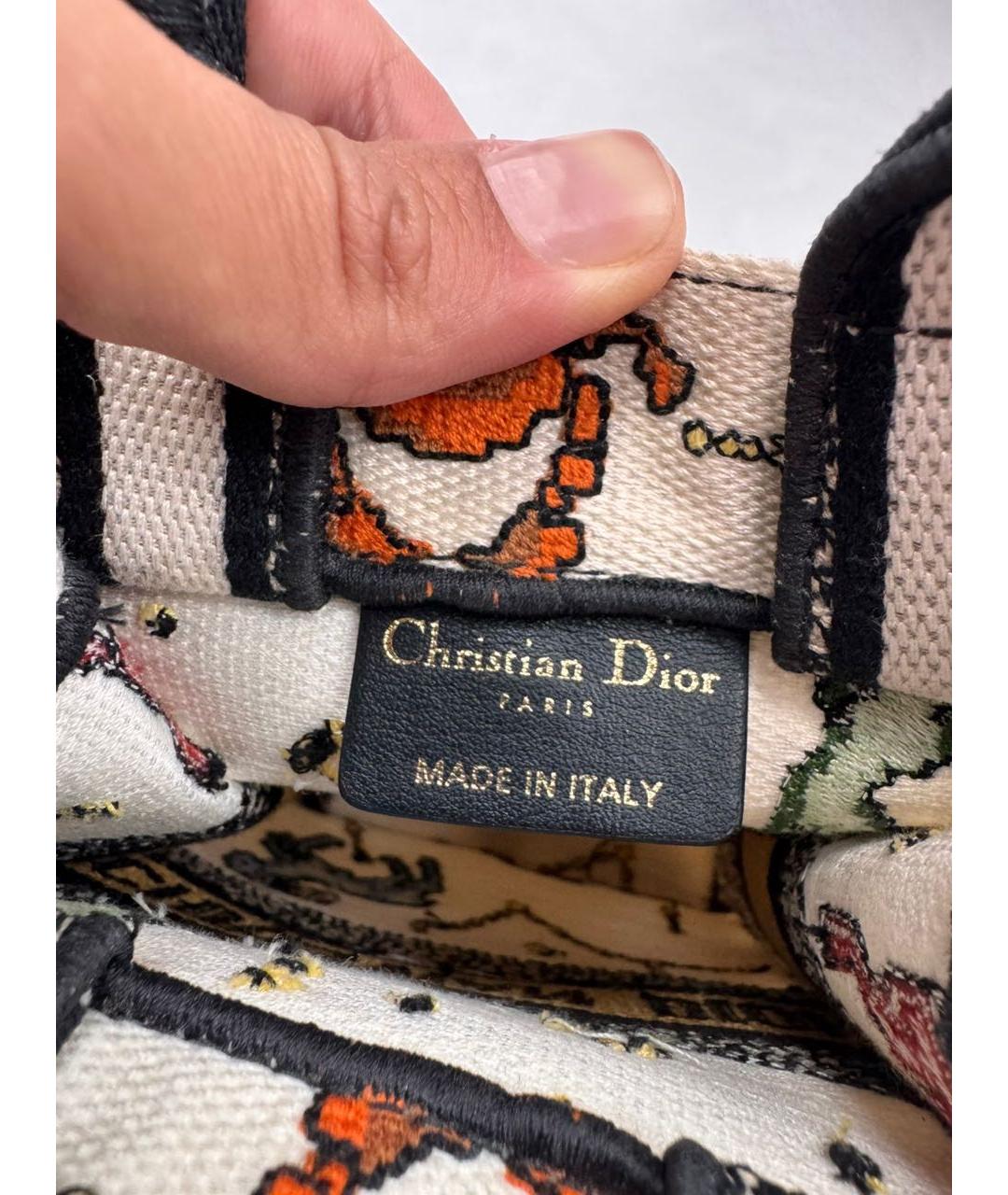 CHRISTIAN DIOR Мульти жаккардовая сумка через плечо, фото 2