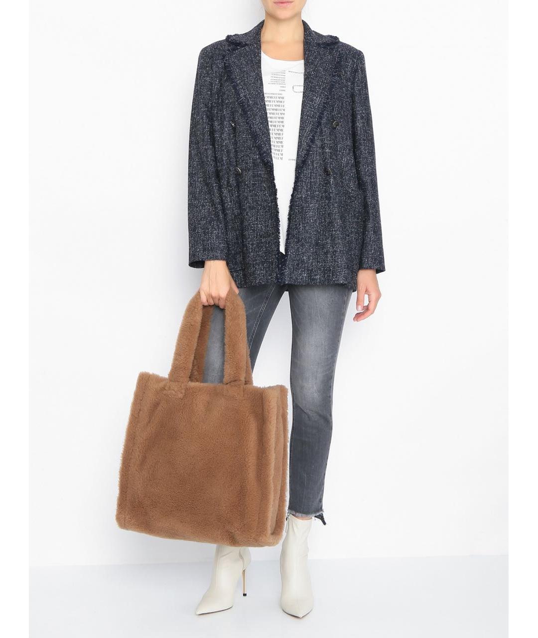 MAX MARA Бежевая сумка тоут, фото 8