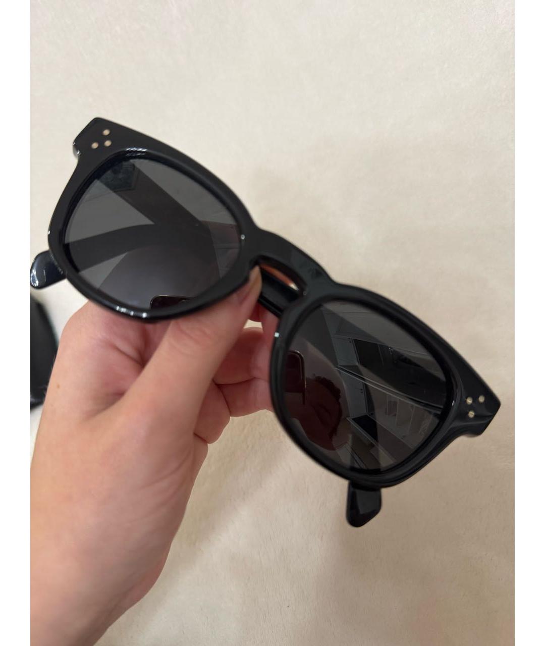 CELINE Черные пластиковые солнцезащитные очки, фото 2