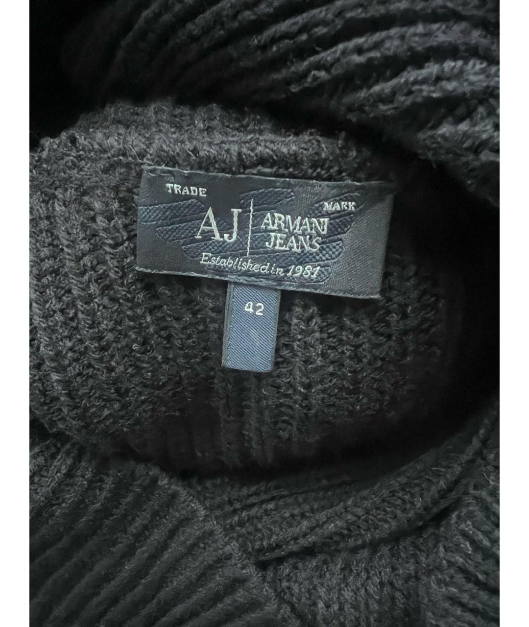 ARMANI JEANS Темно-синий джемпер / свитер, фото 3