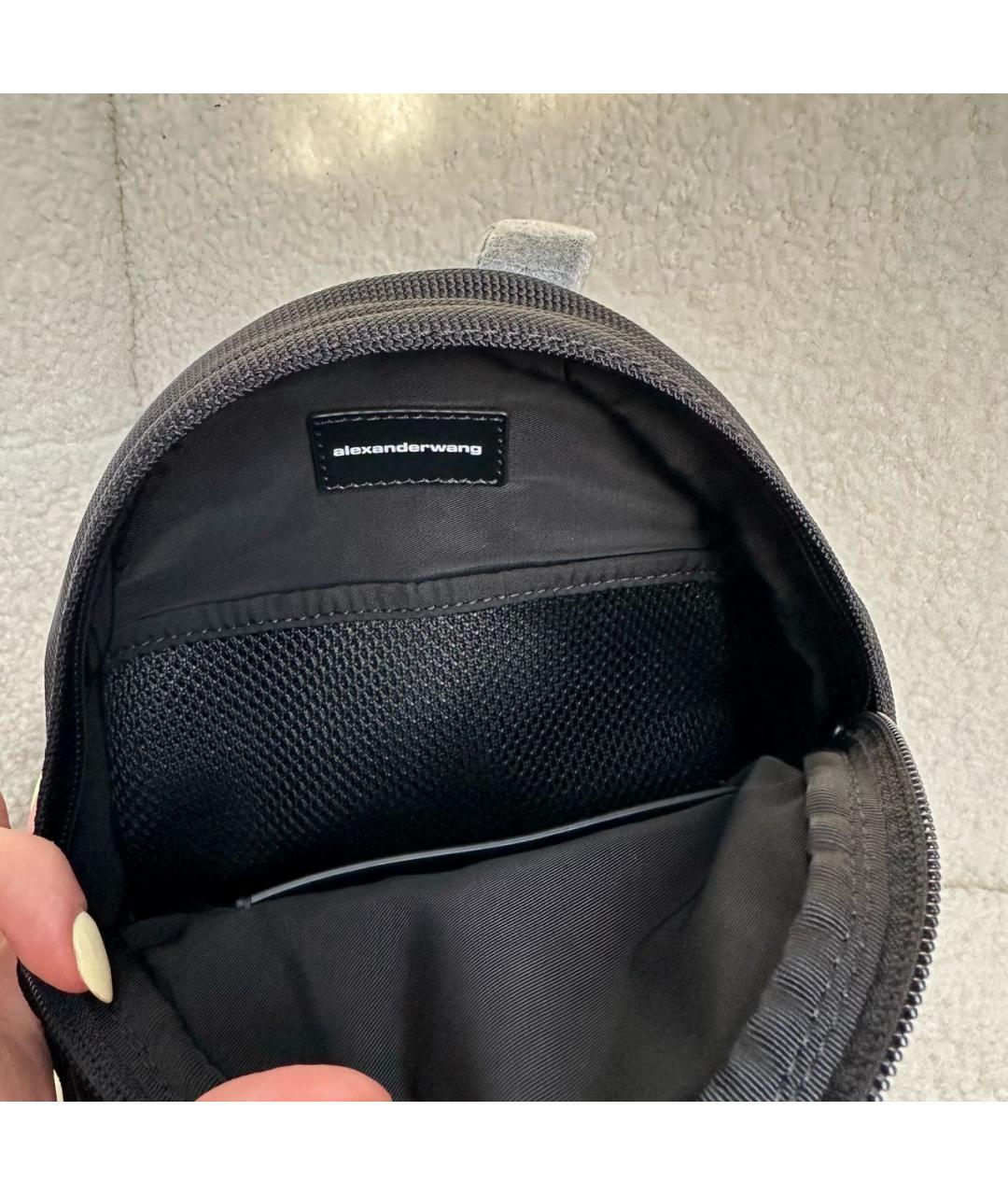 ALEXANDER WANG Черный рюкзак, фото 4