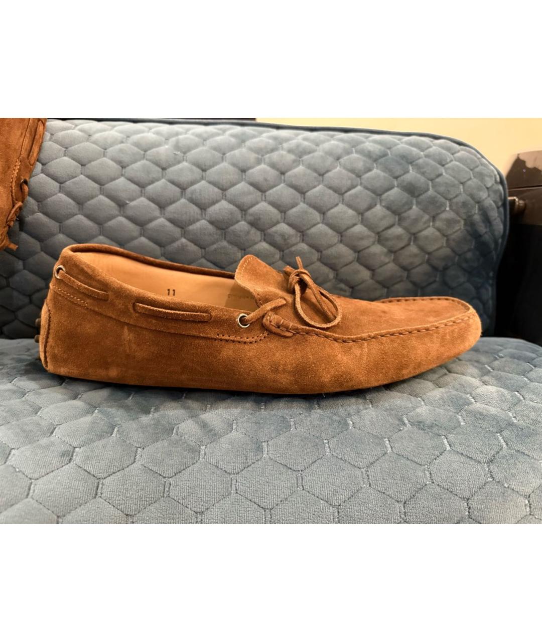 TOD'S Замшевые мокасины, фото 9