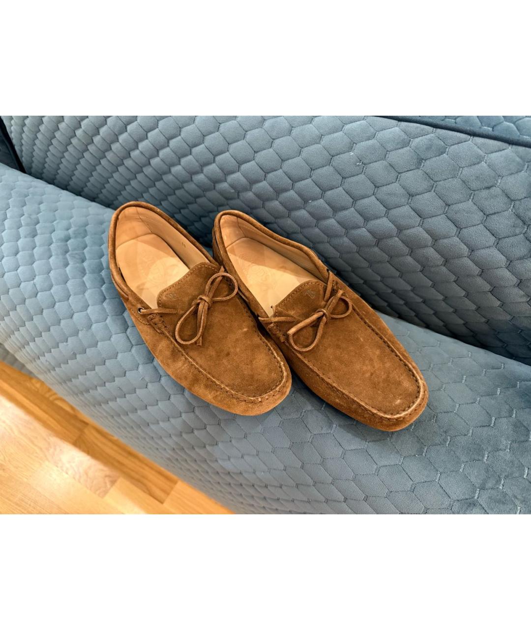 TOD'S Замшевые мокасины, фото 3