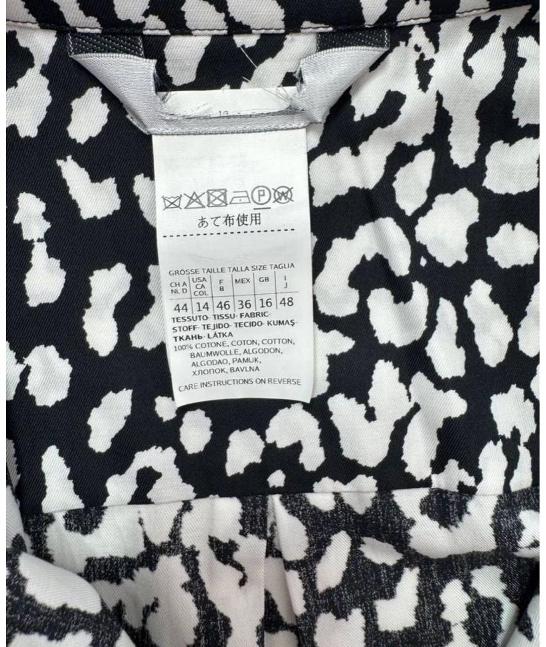 MAX MARA Черная хлопковая блузы, фото 3
