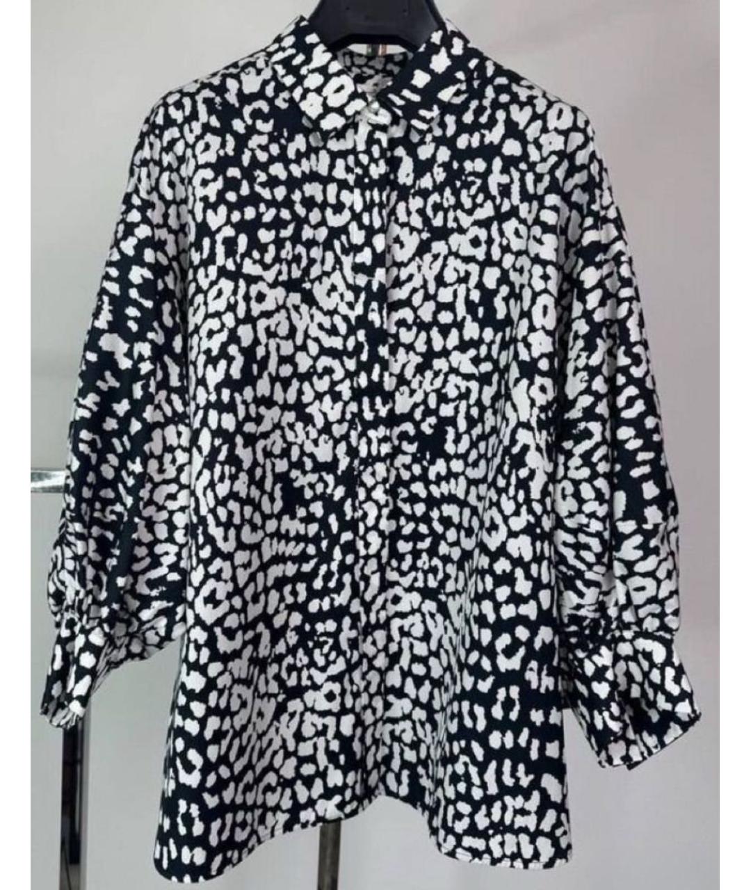 MAX MARA Черная хлопковая блузы, фото 9