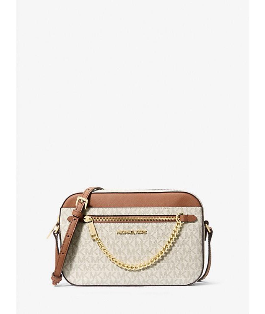 MICHAEL KORS Бежевая сумка через плечо, фото 9