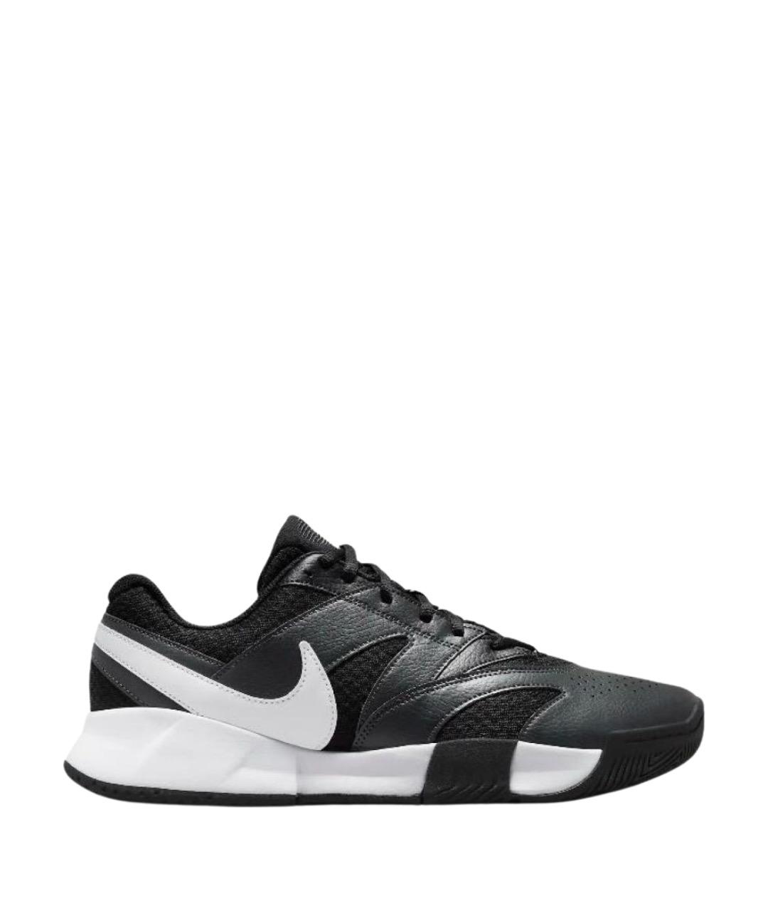 NIKE Черные текстильные низкие кроссовки / кеды, фото 1