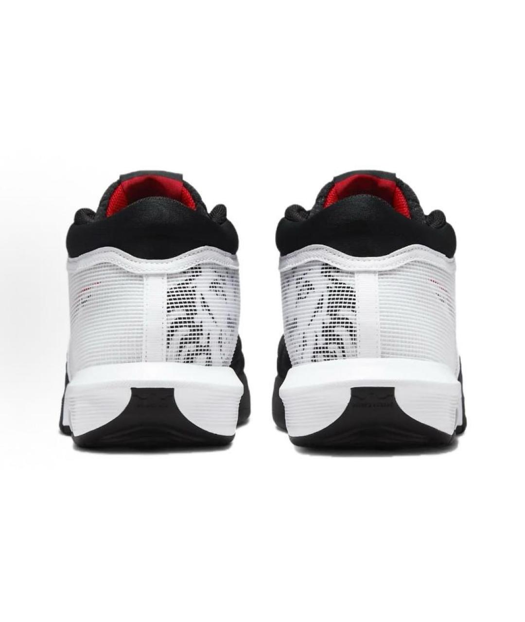NIKE Белые текстильные высокие кроссовки / кеды, фото 5
