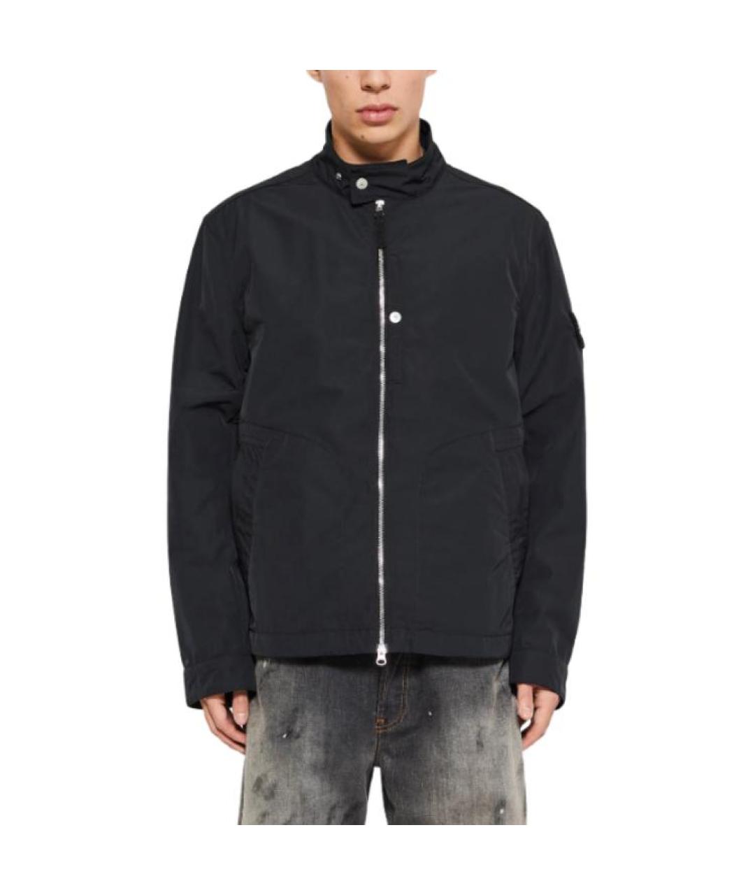 STONE ISLAND Черная куртка, фото 4