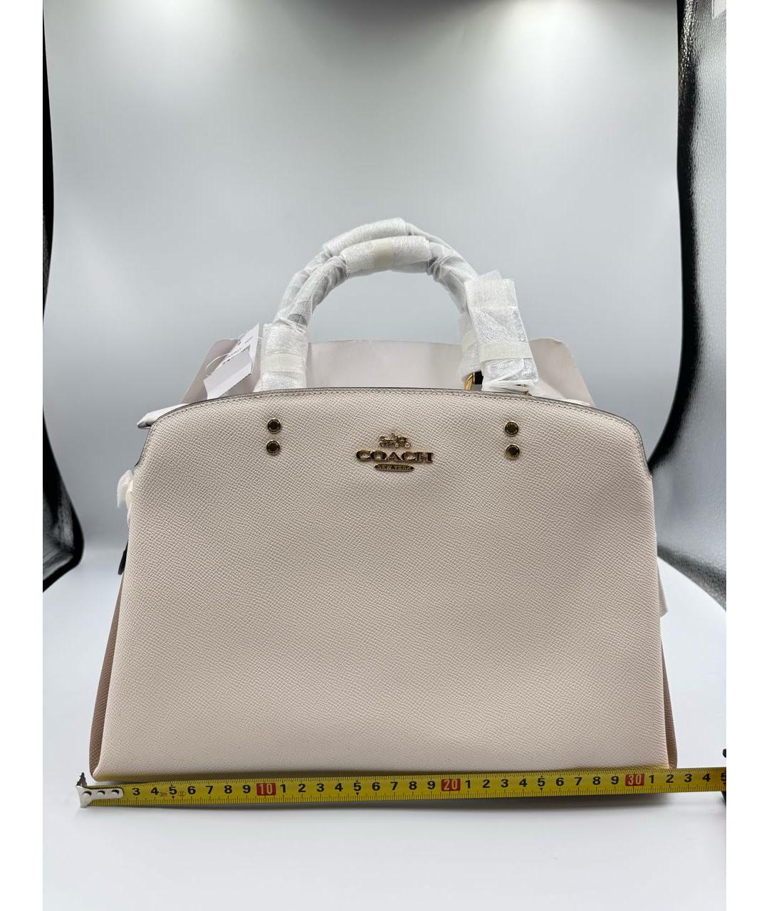 COACH Кожаная сумка через плечо, фото 4