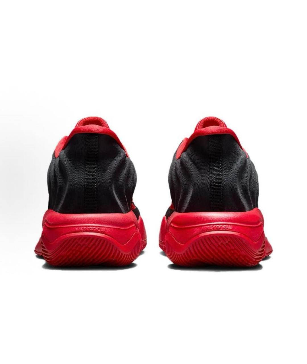 NIKE Красные текстильные высокие кроссовки / кеды, фото 5