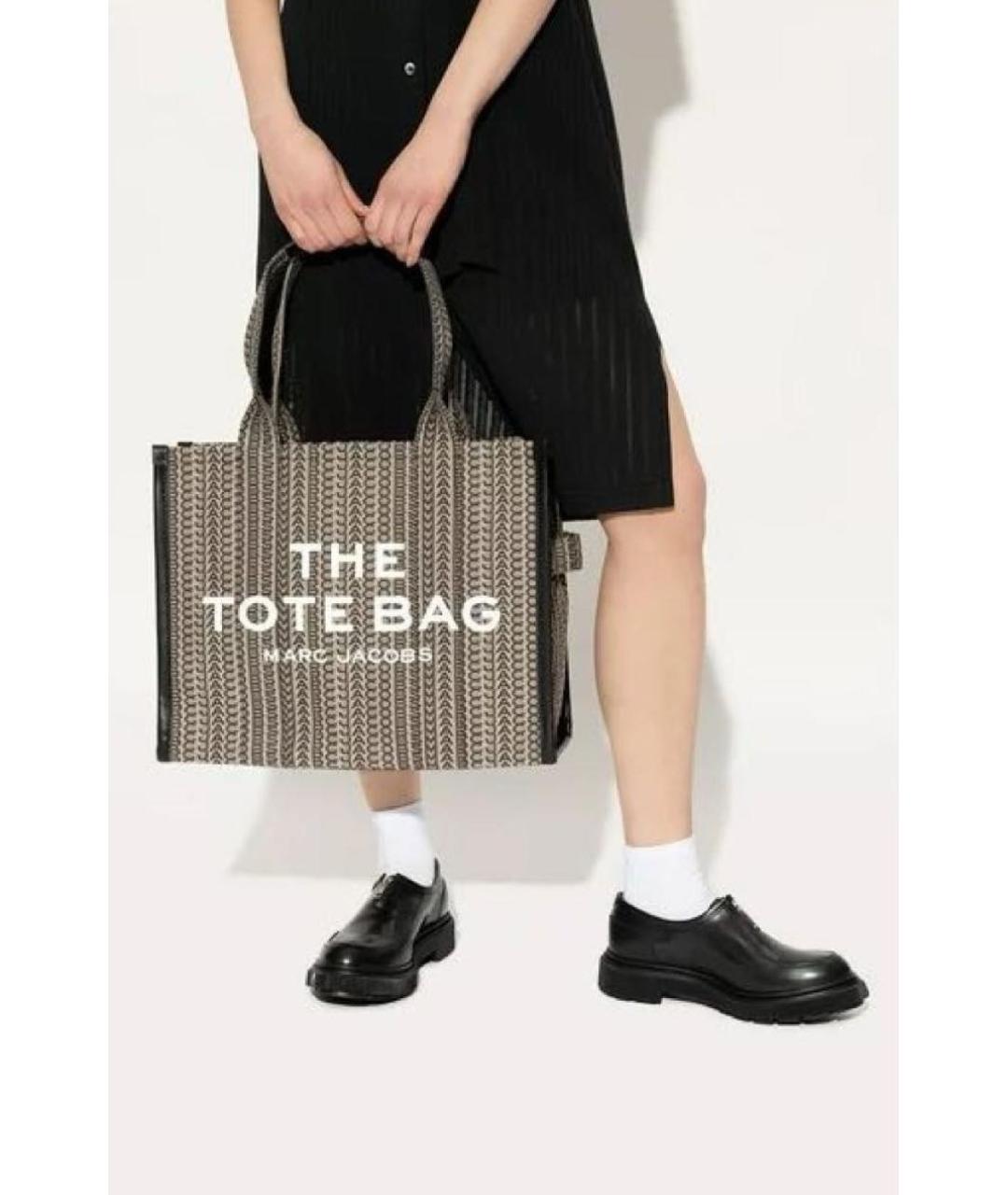 MARC JACOBS Черная сумка тоут, фото 8