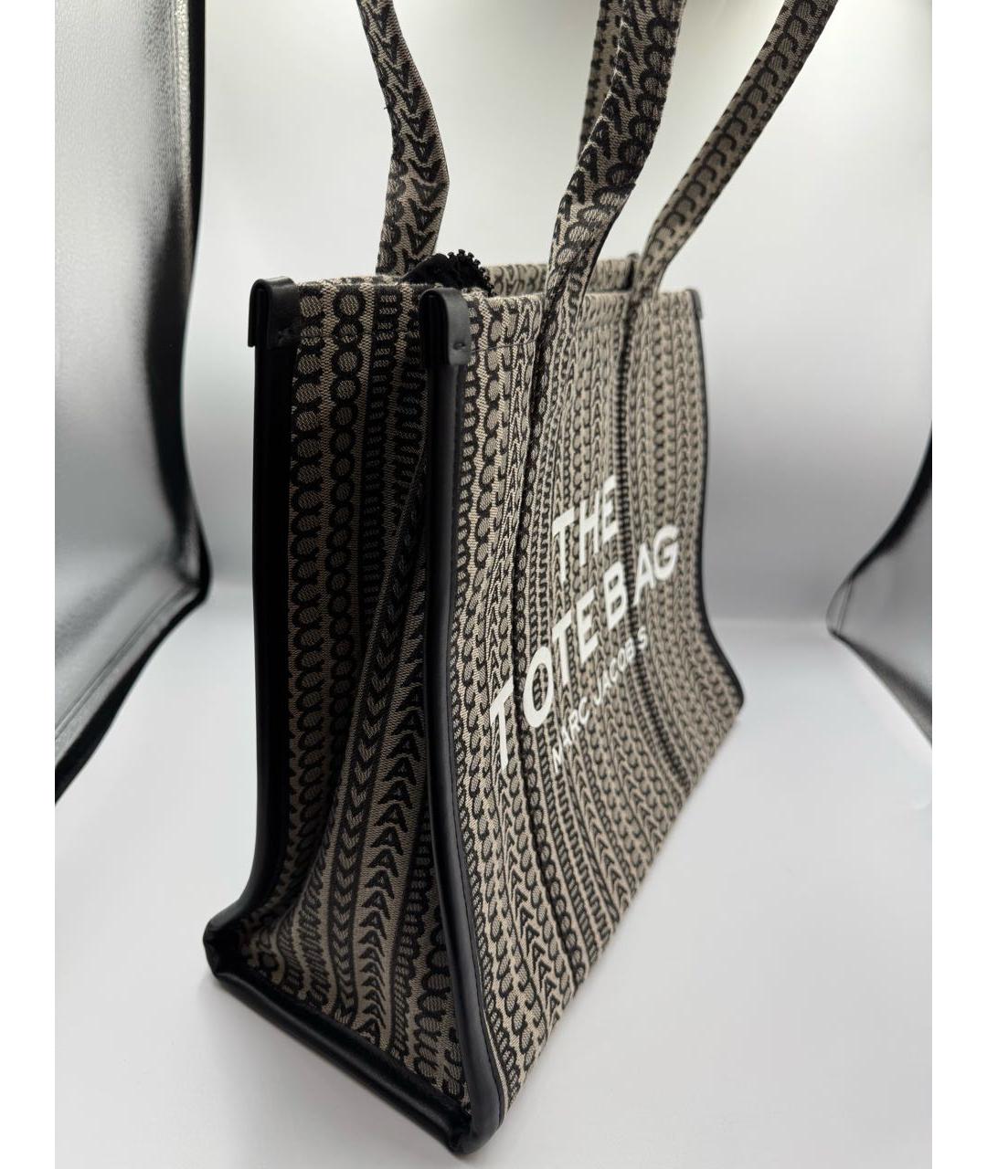 MARC JACOBS Черная сумка тоут, фото 5