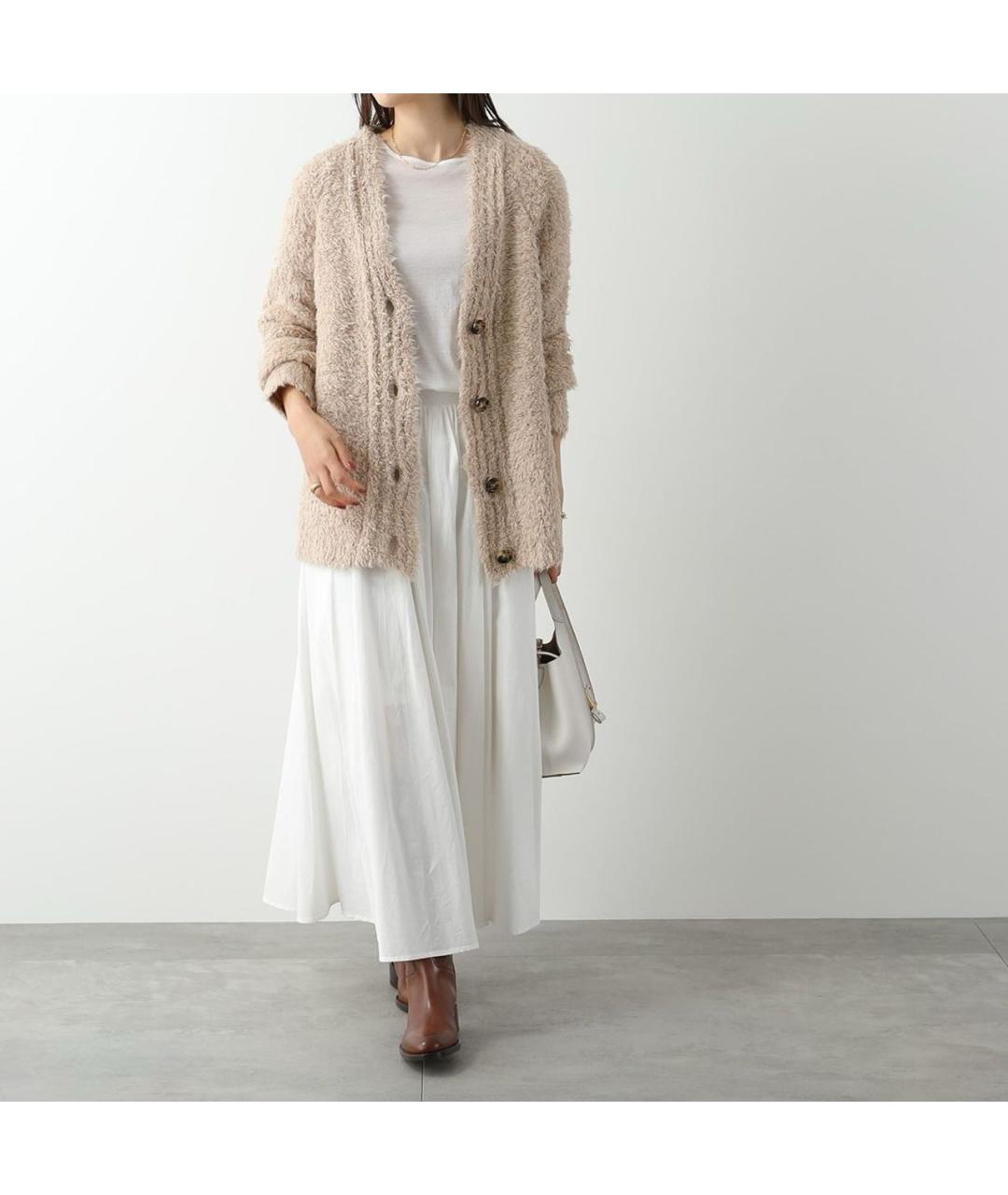 WEEKEND MAX MARA Бежевый кардиган, фото 6