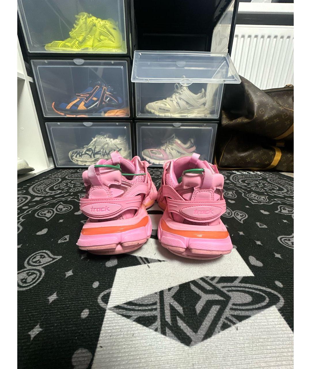 BALENCIAGA Розовые кроссовки, фото 4