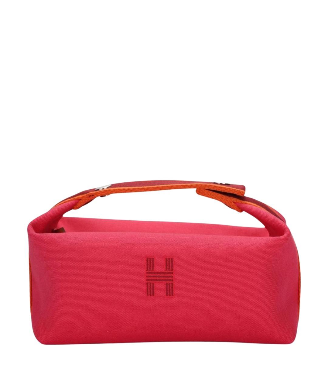 HERMES Красная косметичка, фото 1