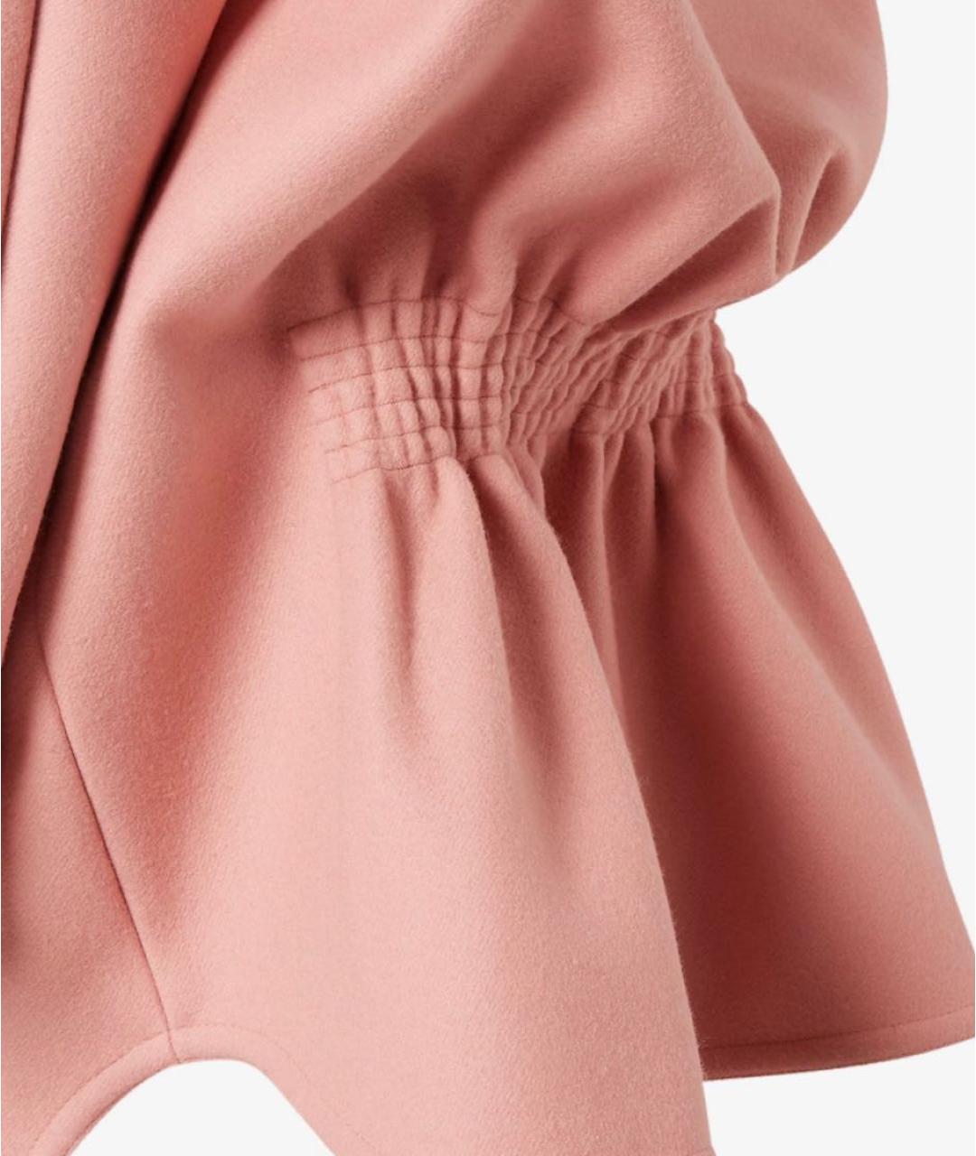 FENDI Розовое пальто, фото 3