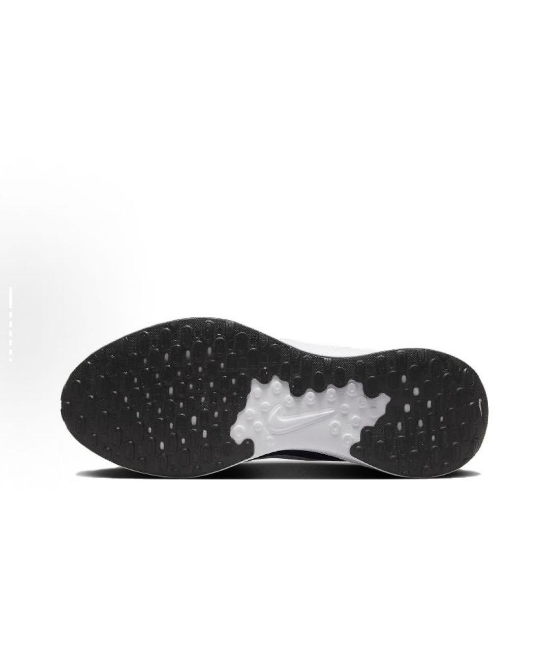 NIKE Темно-синие текстильные низкие кроссовки / кеды, фото 6