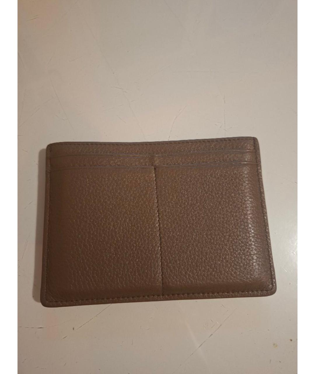 12 STOREEZ Коричневый кожаный кардхолдер, фото 5