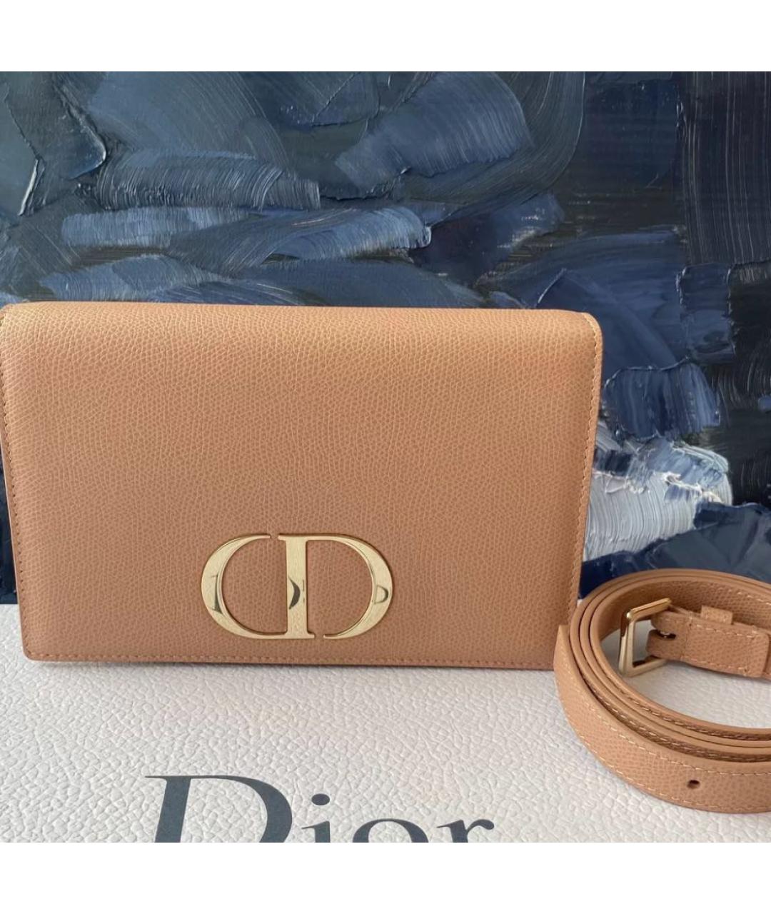 CHRISTIAN DIOR Кожаная сумка через плечо, фото 3