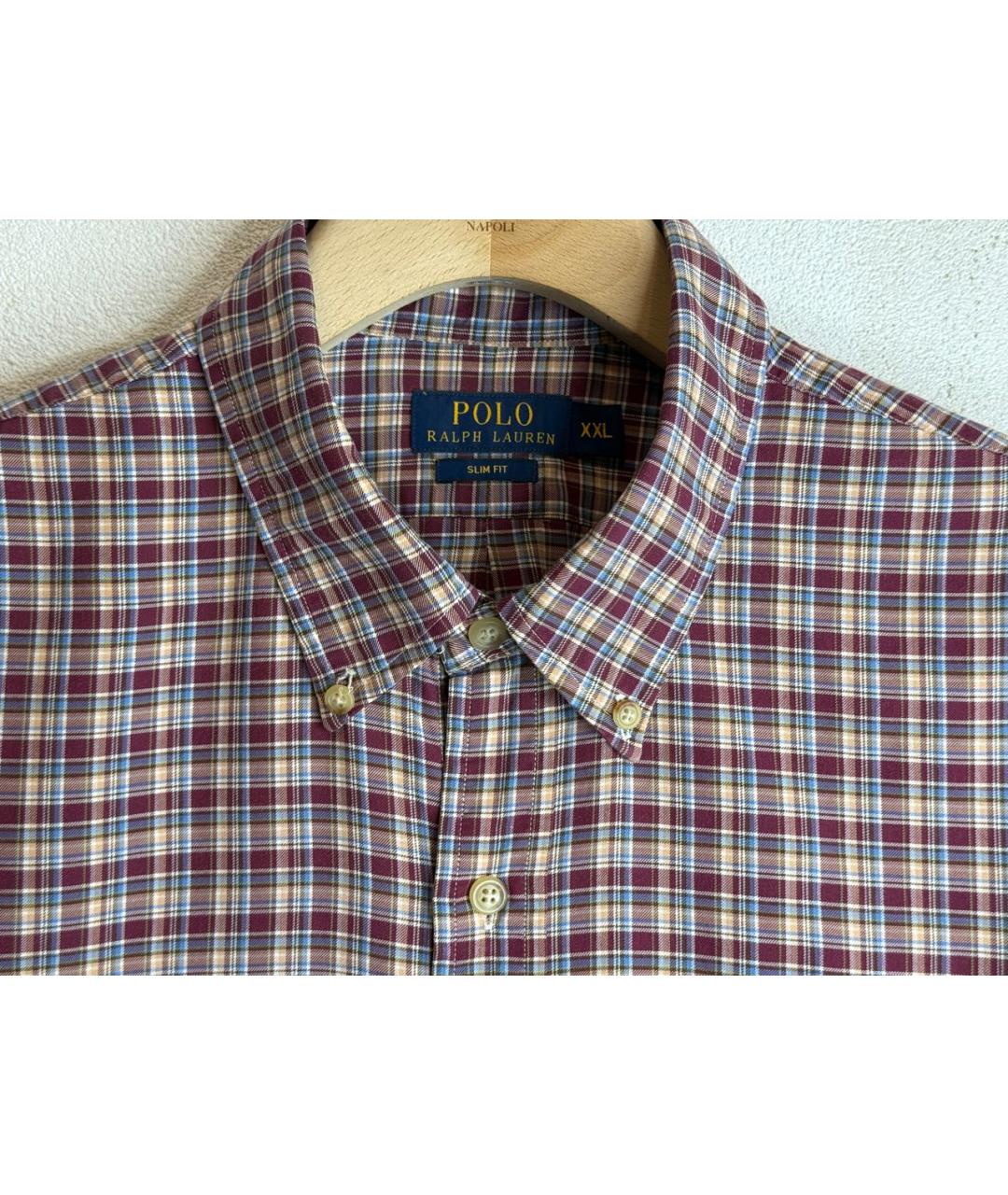 POLO RALPH LAUREN Мульти хлопковая классическая рубашка, фото 3