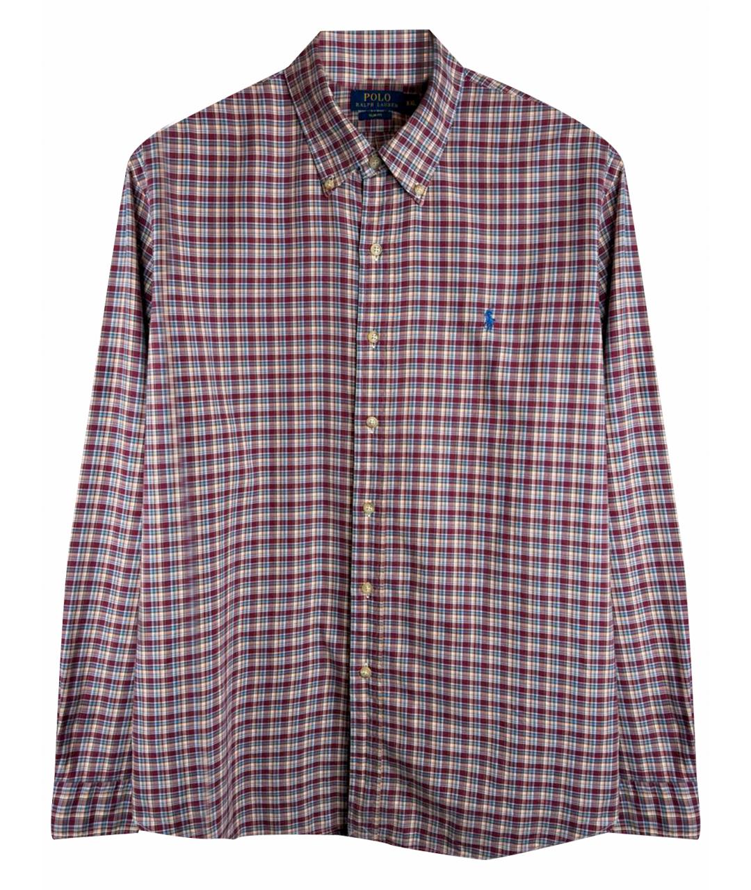 POLO RALPH LAUREN Мульти хлопковая классическая рубашка, фото 1