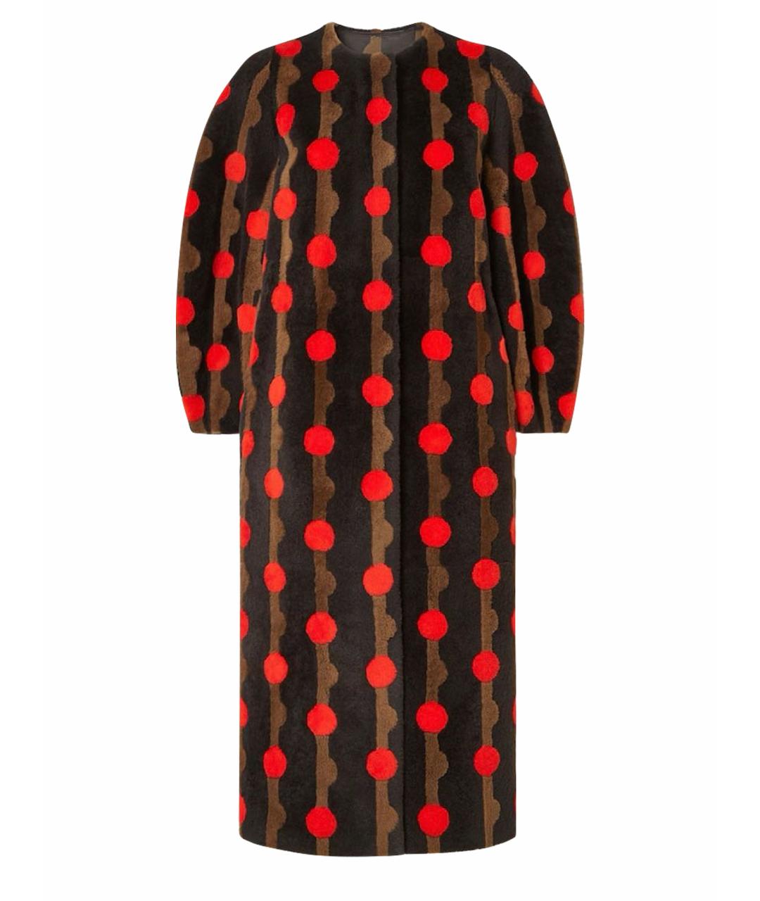 FENDI Коричневое пальто, фото 1