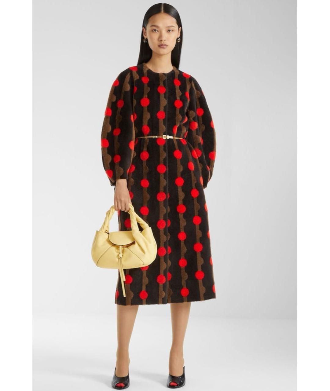 FENDI Коричневое пальто, фото 4