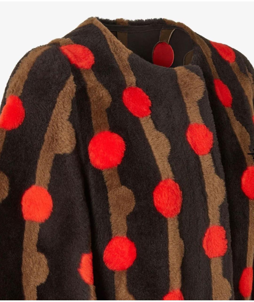 FENDI Коричневое пальто, фото 3