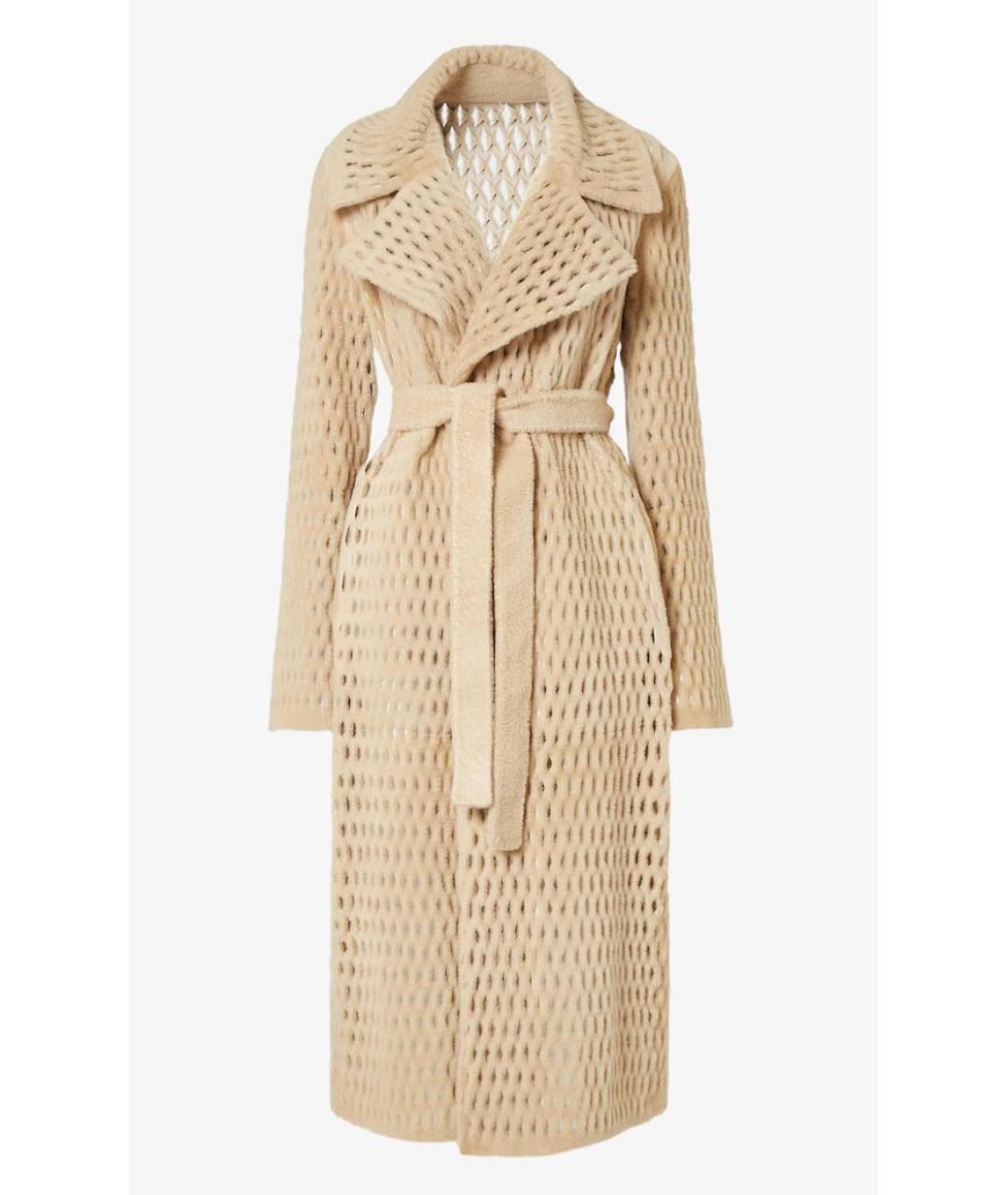 FENDI Бежевое пальто, фото 5