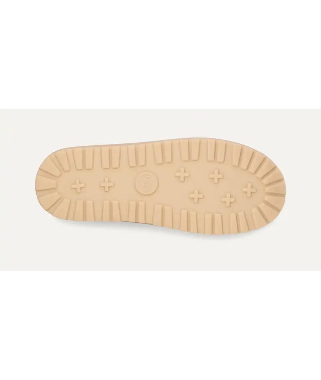 UGG AUSTRALIA Бежевые высокие ботинки, фото 6