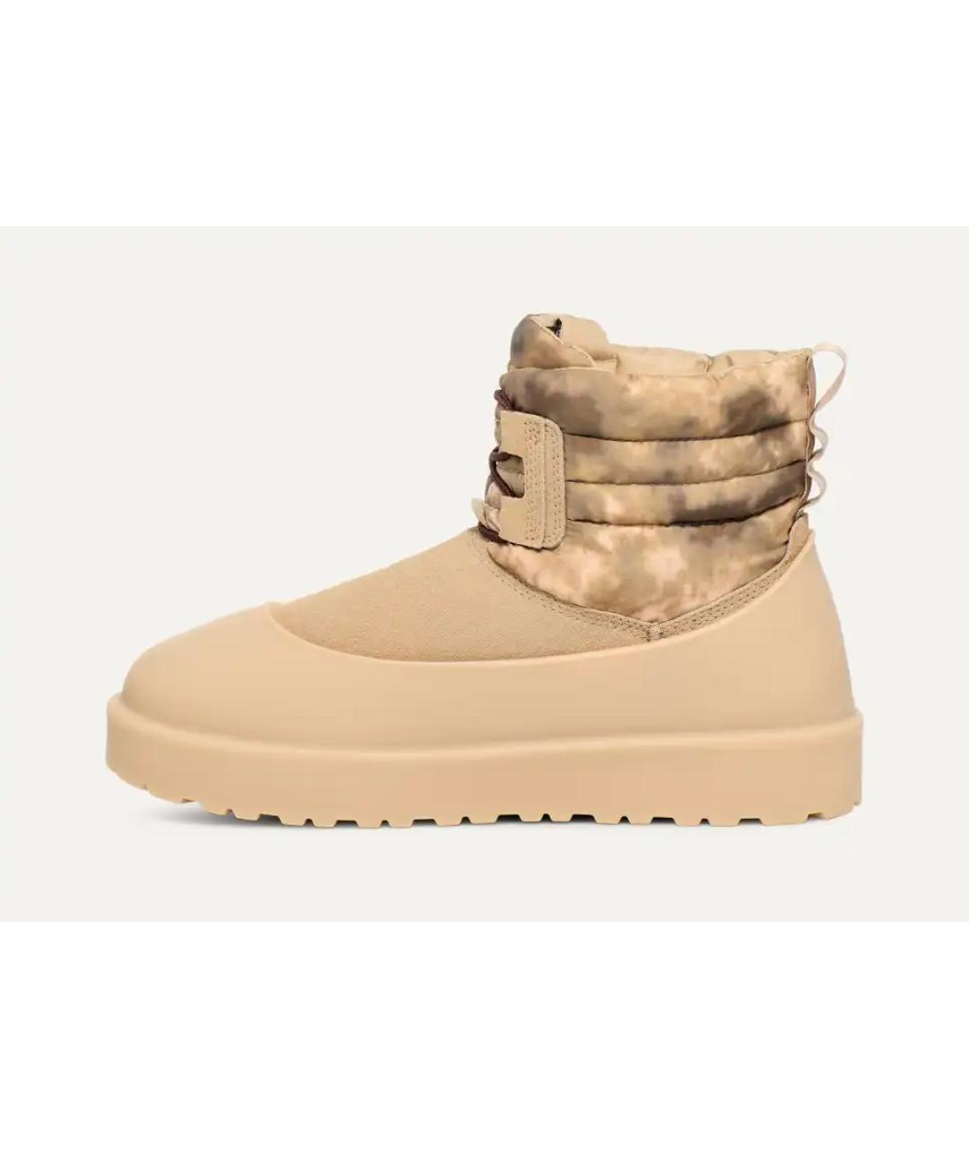 UGG AUSTRALIA Бежевые высокие ботинки, фото 3
