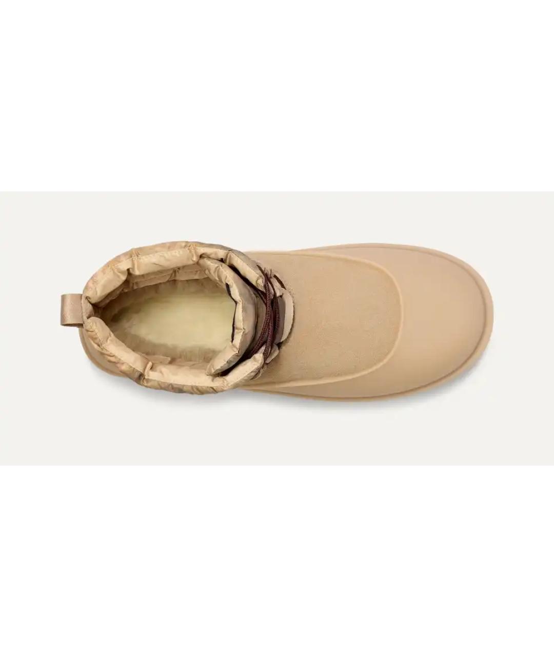 UGG AUSTRALIA Бежевые высокие ботинки, фото 5