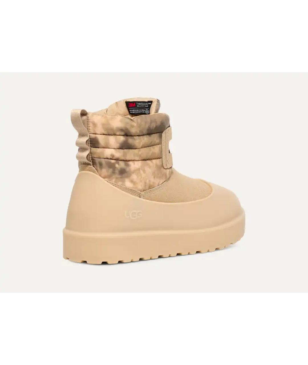 UGG AUSTRALIA Бежевые высокие ботинки, фото 4