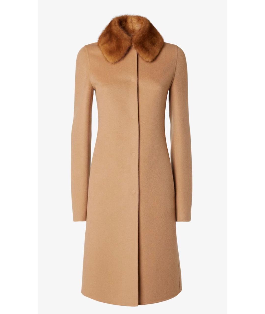 FENDI Коричневое пальто, фото 5