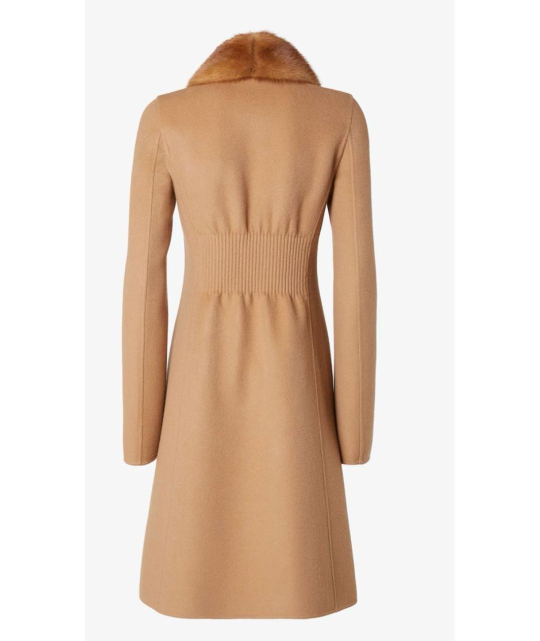 FENDI Коричневое пальто, фото 2