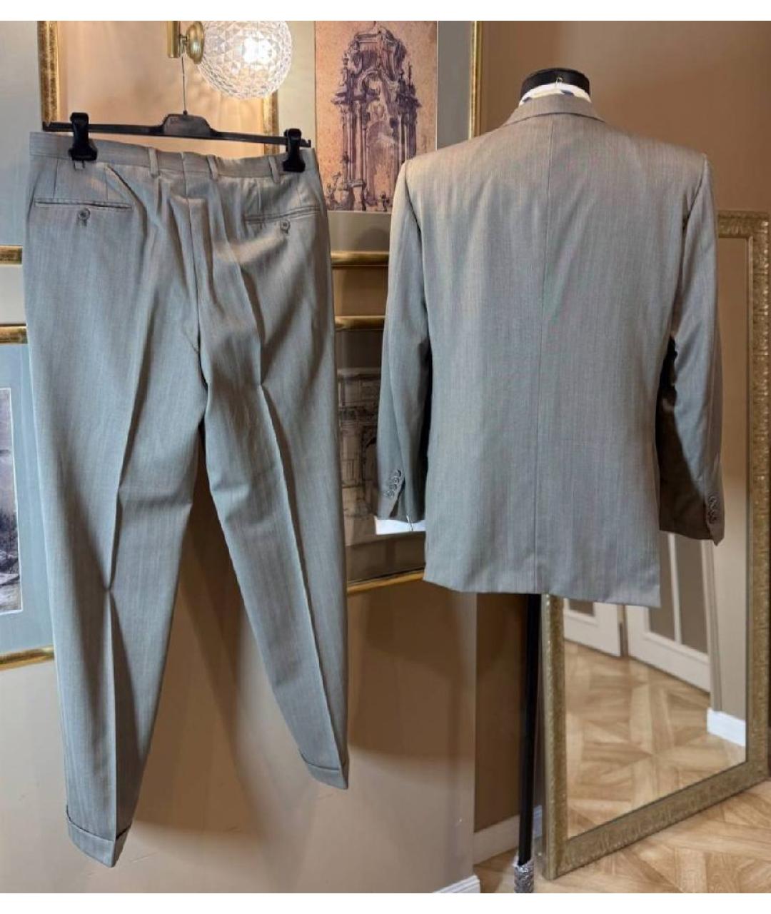 BRIONI Серый классический костюм, фото 2