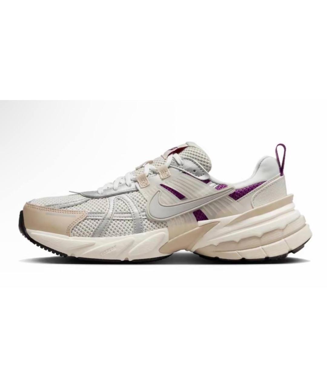 NIKE Серые синтетические кроссовки, фото 8