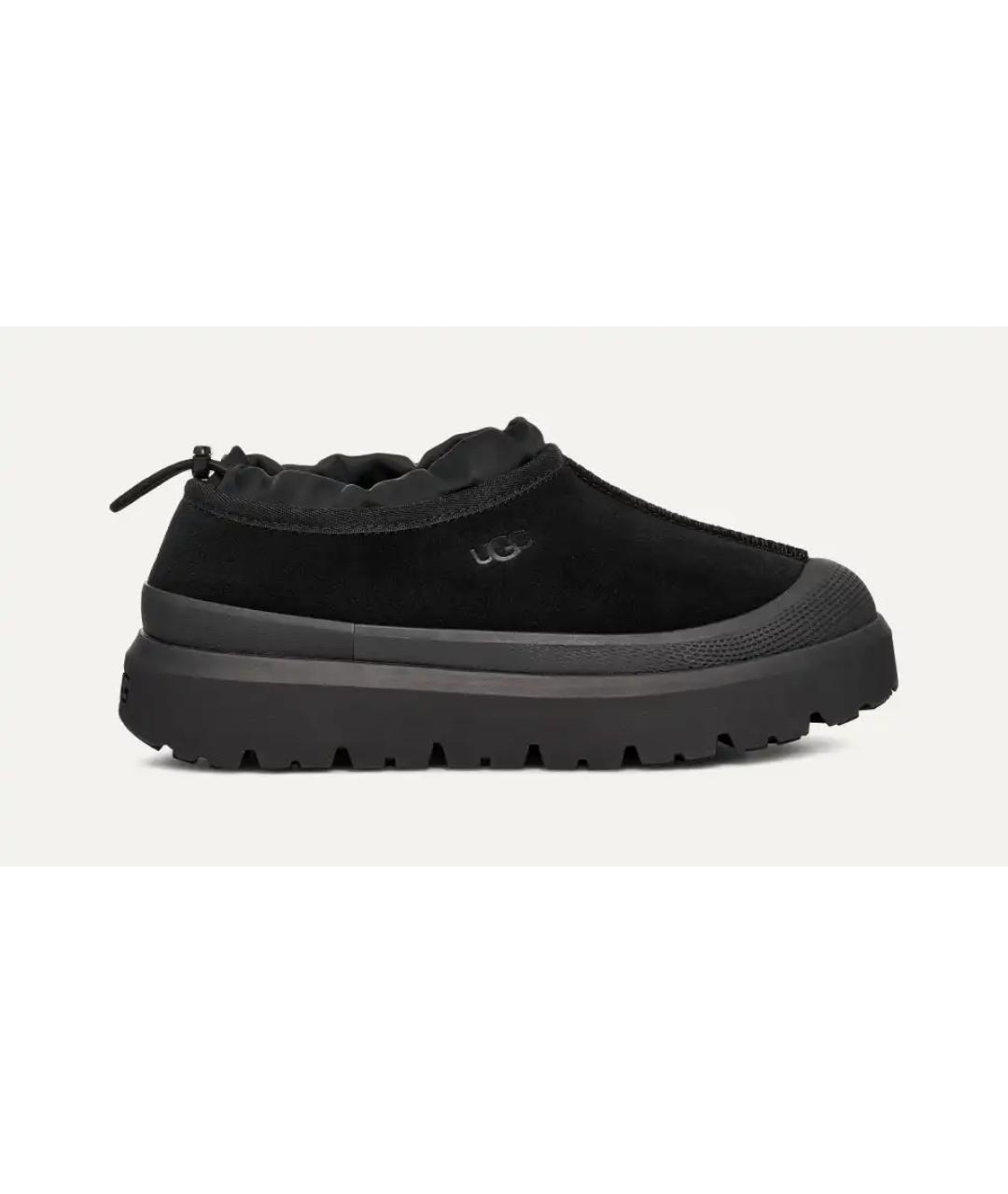 UGG AUSTRALIA Черные низкие ботинки, фото 7