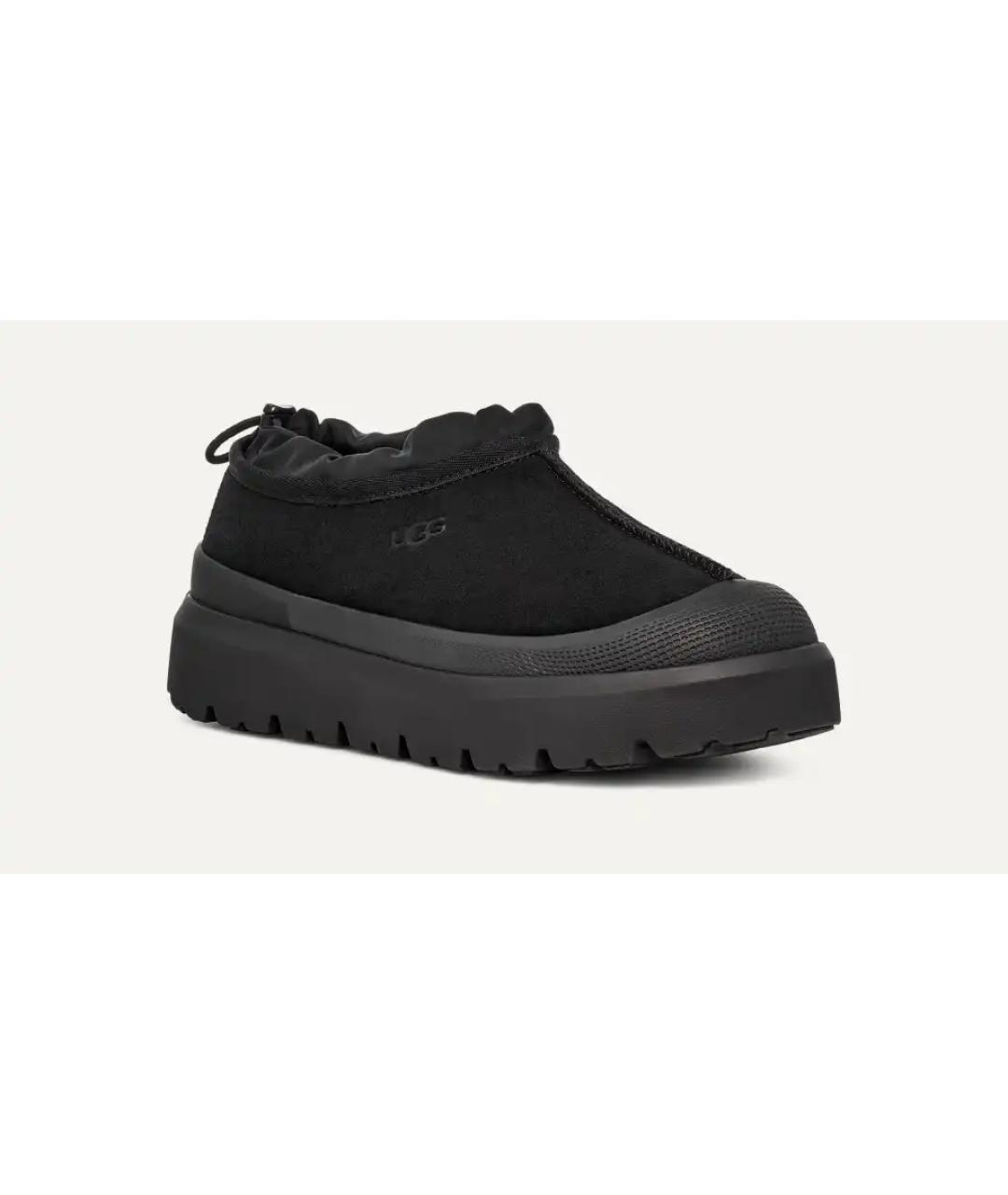 UGG AUSTRALIA Черные низкие ботинки, фото 2