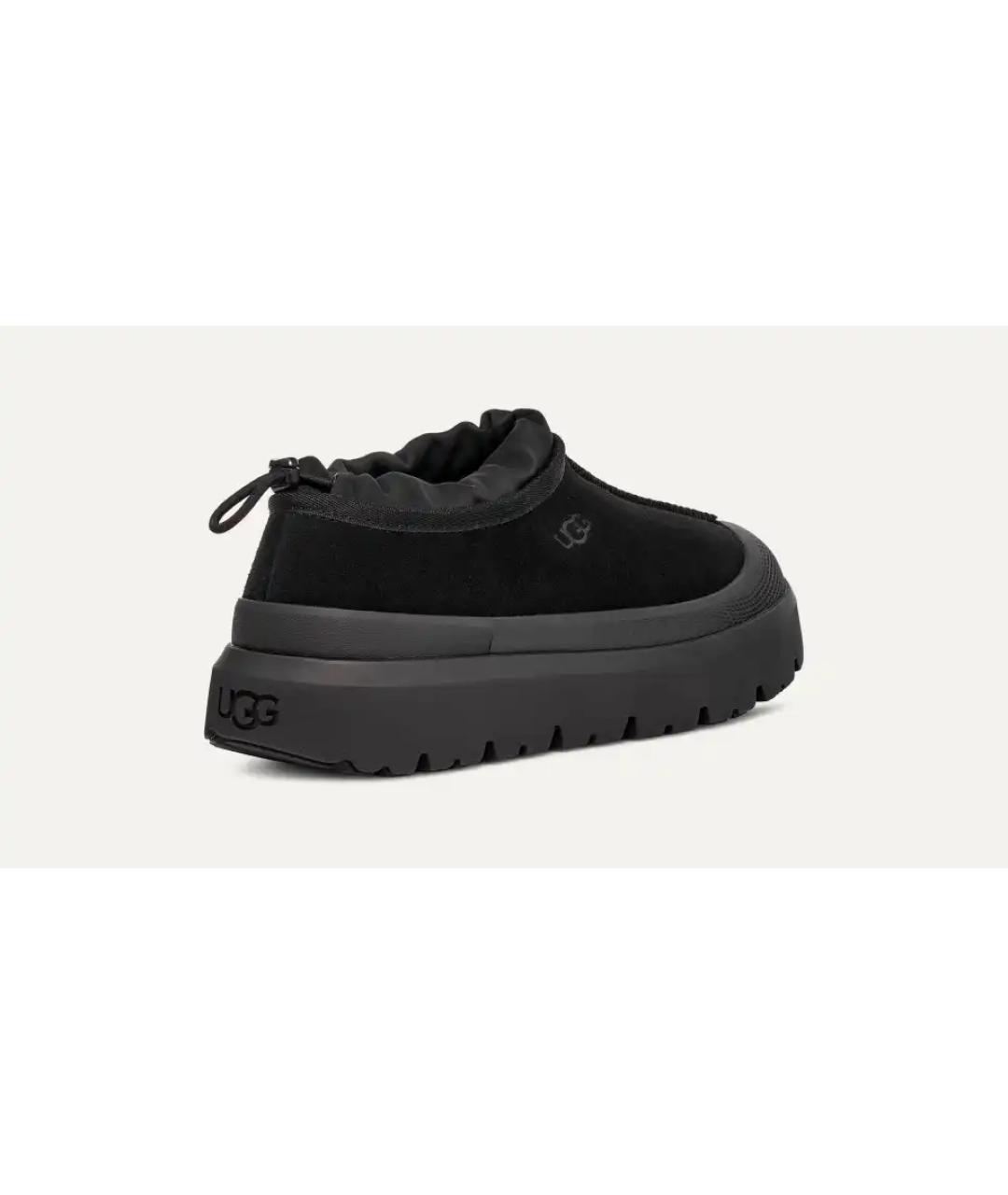 UGG AUSTRALIA Черные низкие ботинки, фото 4