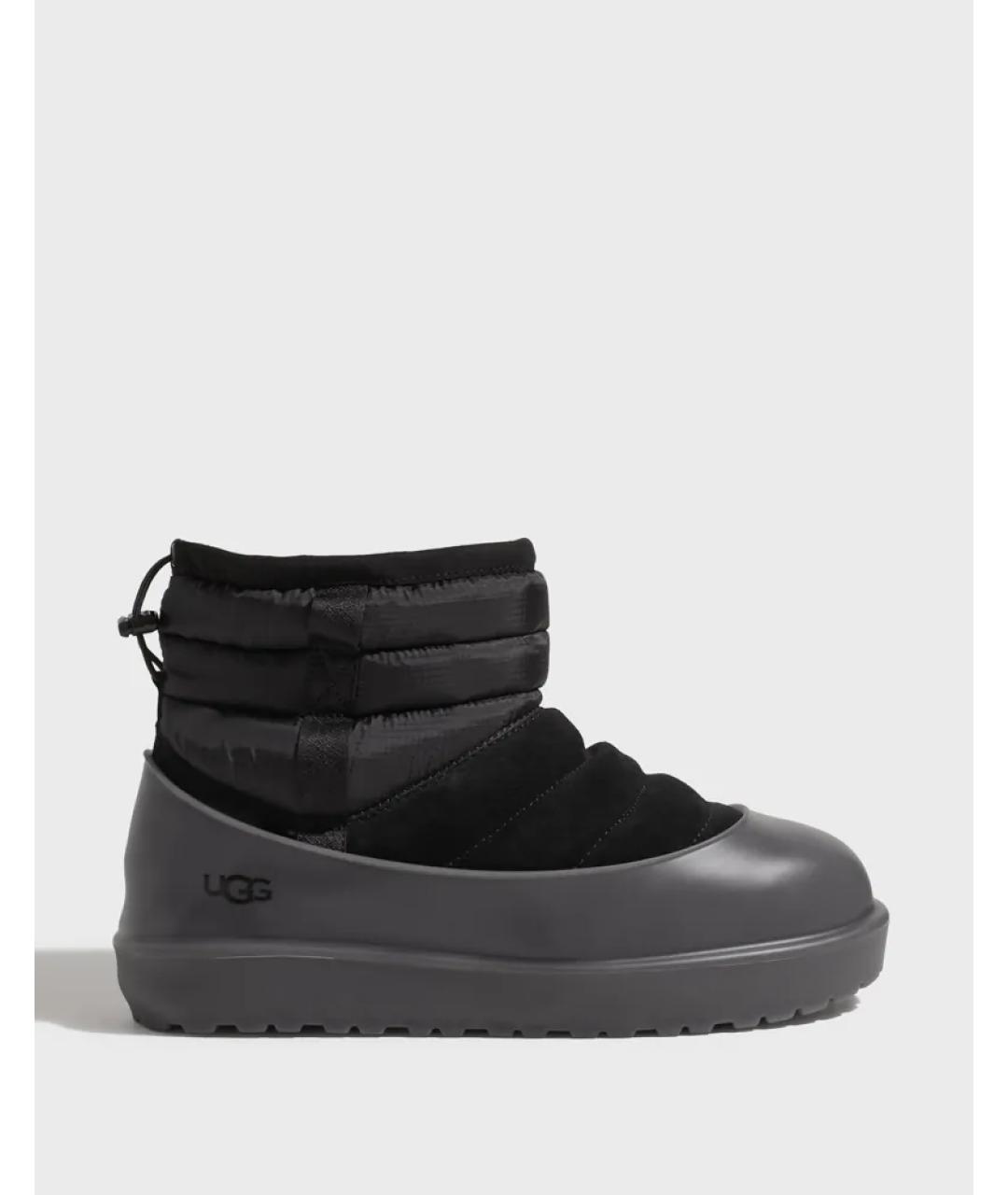 UGG AUSTRALIA Черные высокие ботинки, фото 6