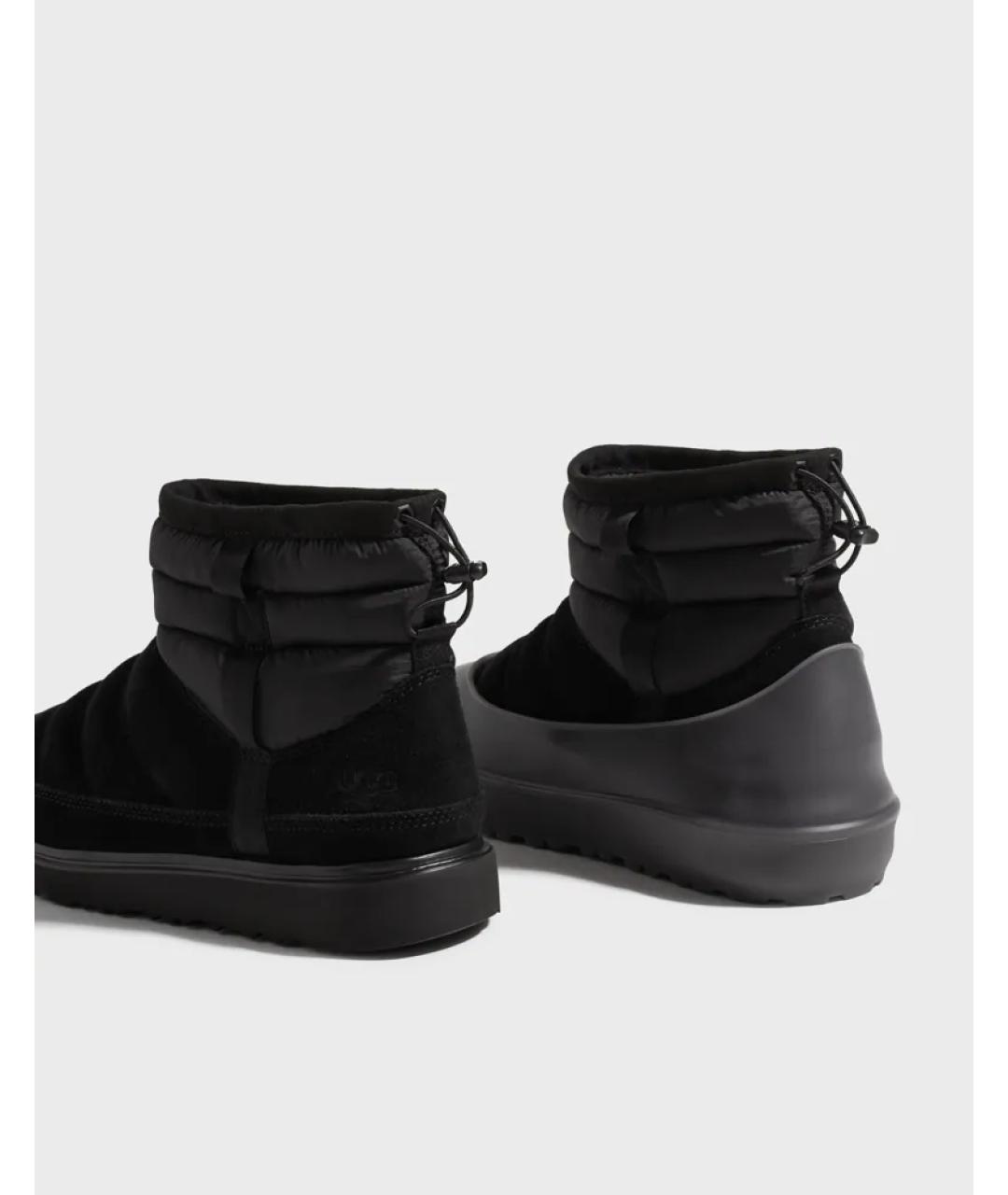 UGG AUSTRALIA Черные высокие ботинки, фото 5