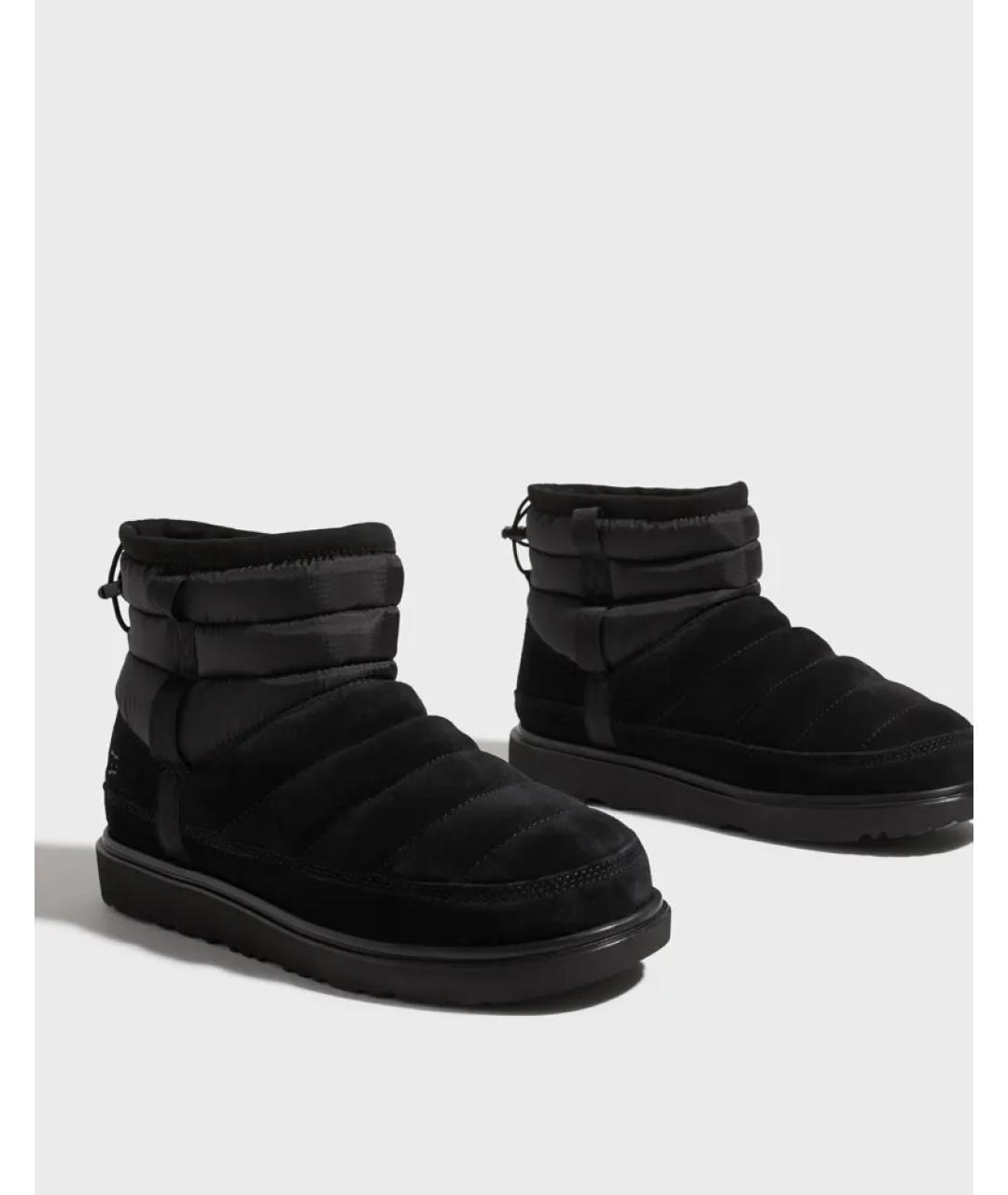 UGG AUSTRALIA Черные высокие ботинки, фото 3
