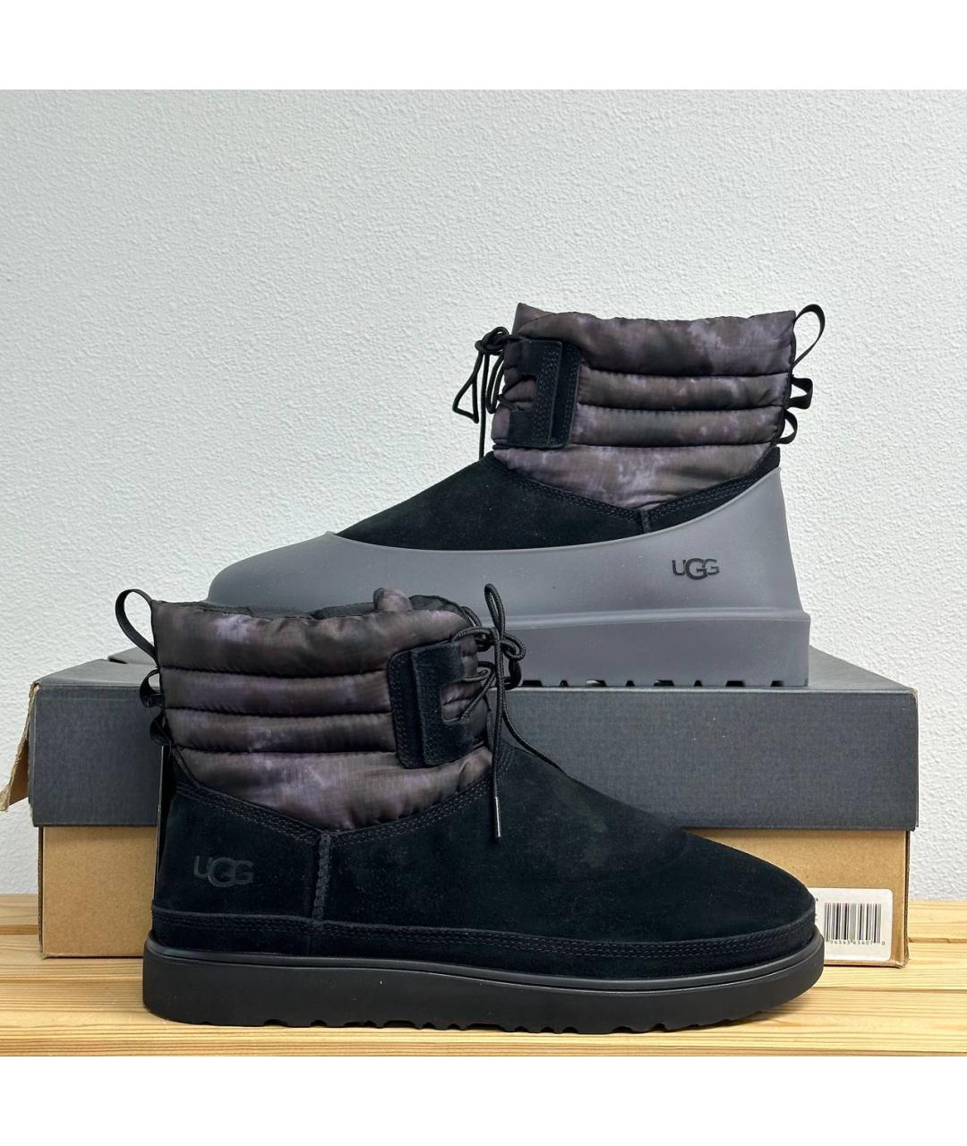 UGG AUSTRALIA Черные высокие ботинки, фото 3