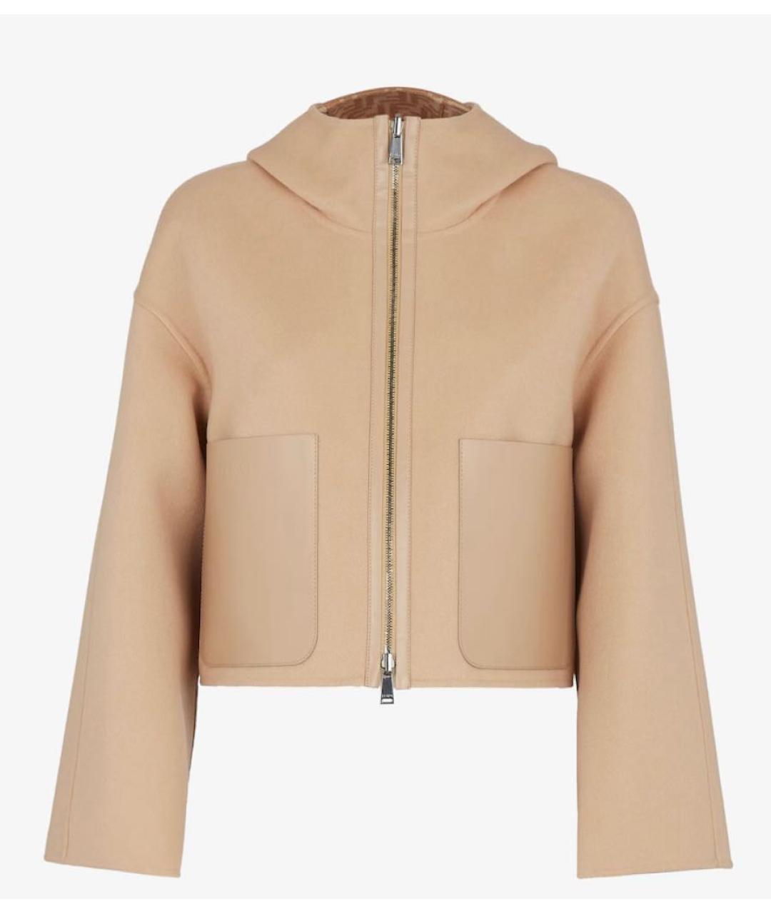 FENDI Бежевая куртка, фото 6