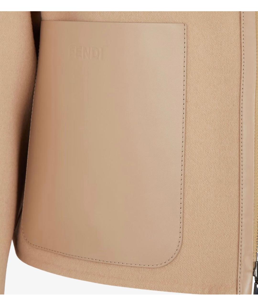 FENDI Бежевая куртка, фото 3