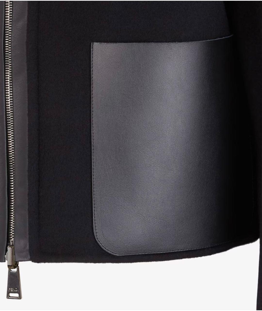 FENDI Черная куртка, фото 3